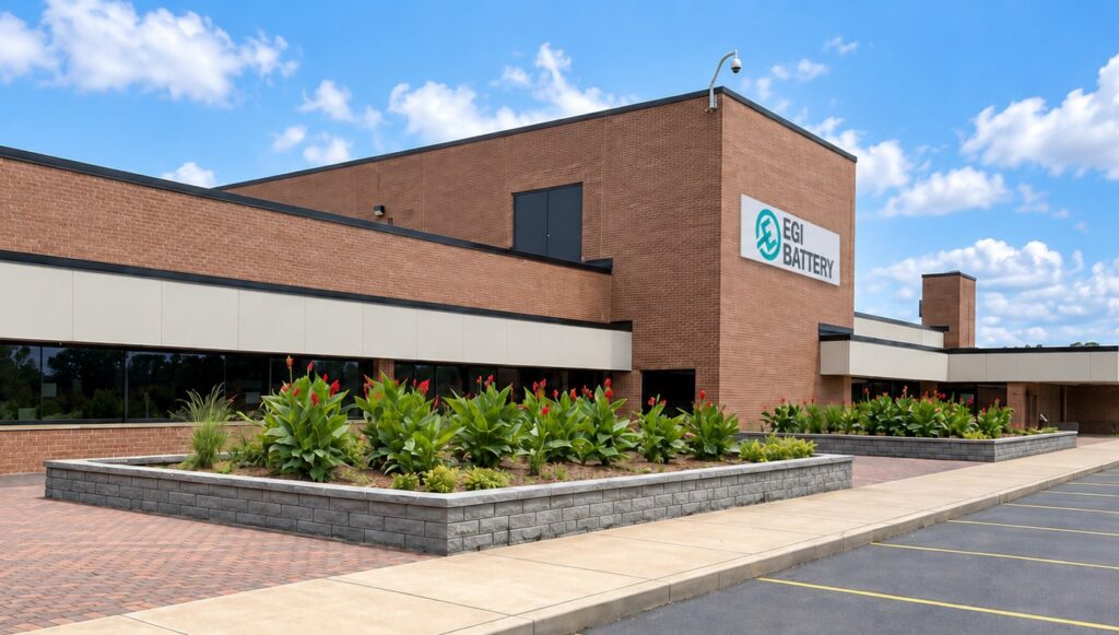 EGI Battery Zeeb Campus building in Ann Arbor, Michigan